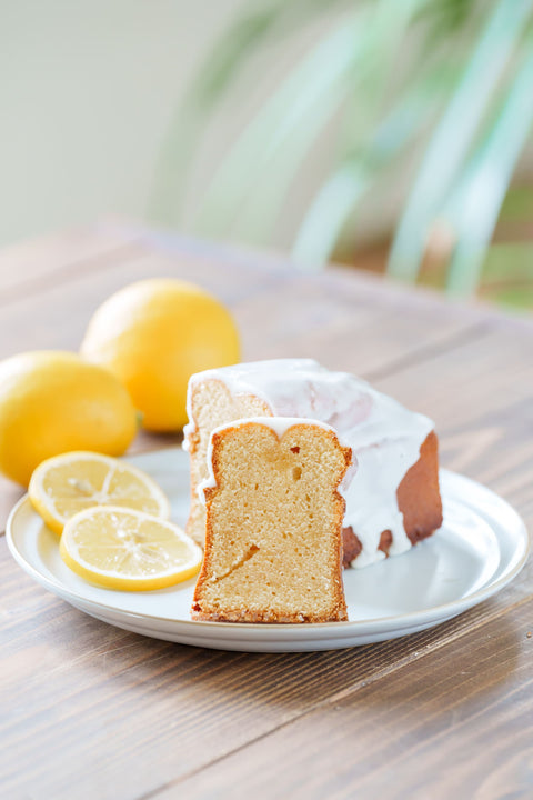 round coffee ITOSHIMAのレモンケーキ